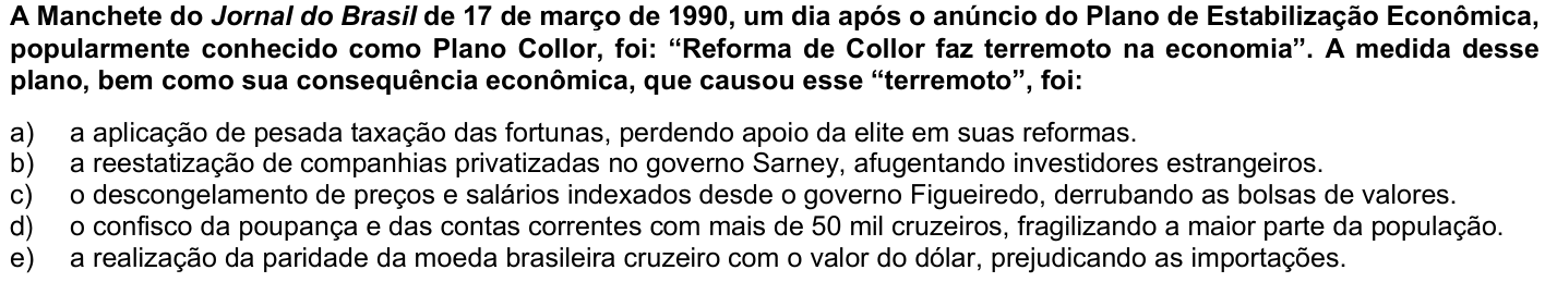 Questão 17 no caderno 1ª fase · Inglês da UFPR 2021