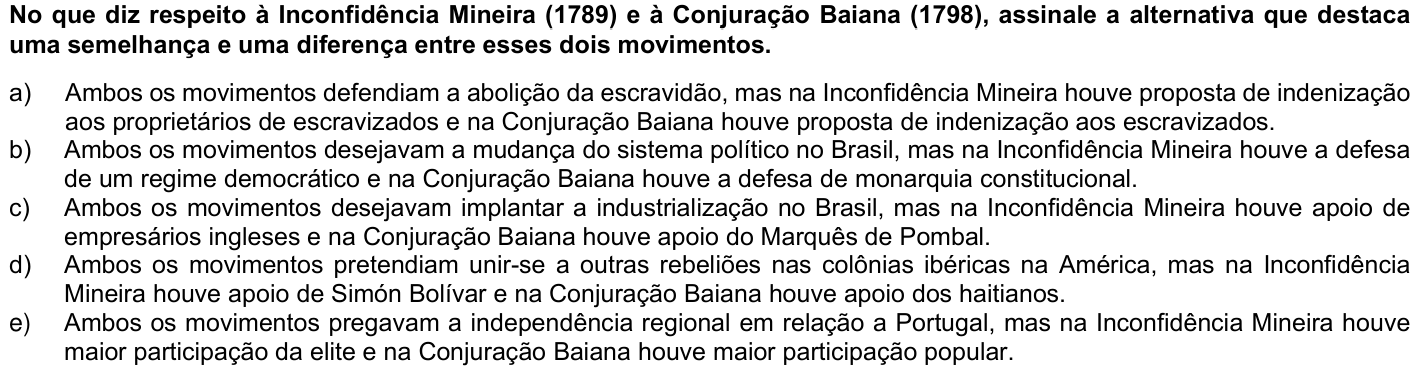Questão 19 no caderno 1ª fase · Inglês da UFPR 2021