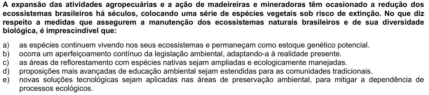 Questão 23 no caderno 1ª fase · Inglês da UFPR 2021