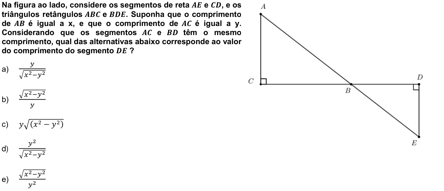 Questão 12 no caderno Fase única da UFPR 2022