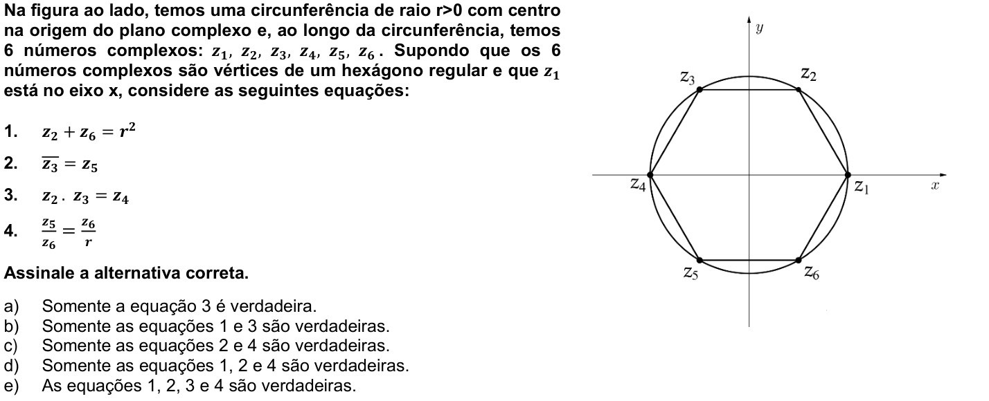 Questão 14 no caderno Fase única da UFPR 2022