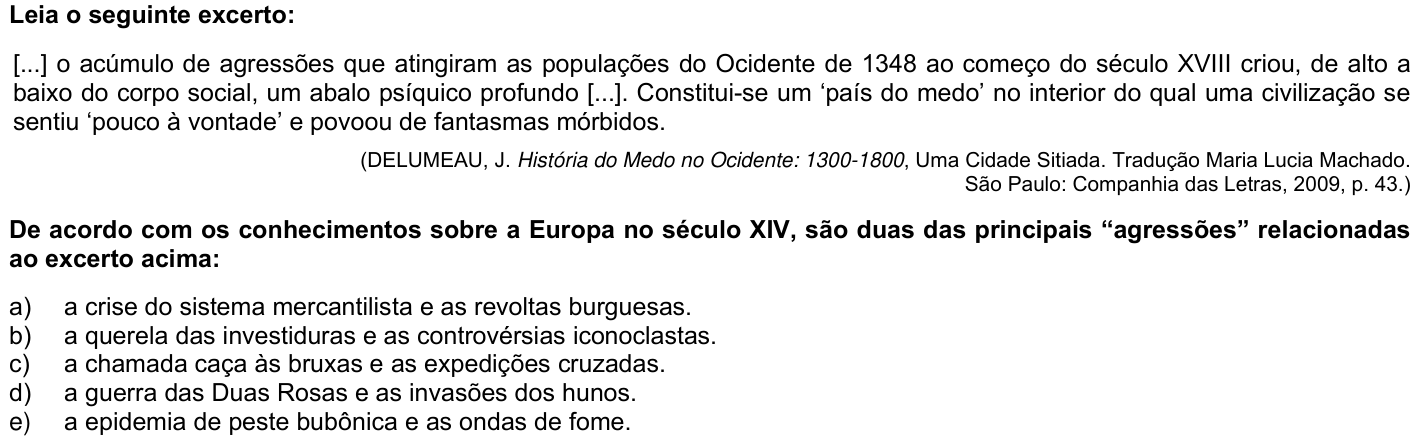Questão 18 no caderno Fase única da UFPR 2022