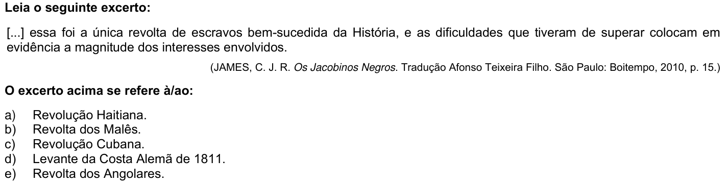 Questão 19 no caderno Fase única da UFPR 2022