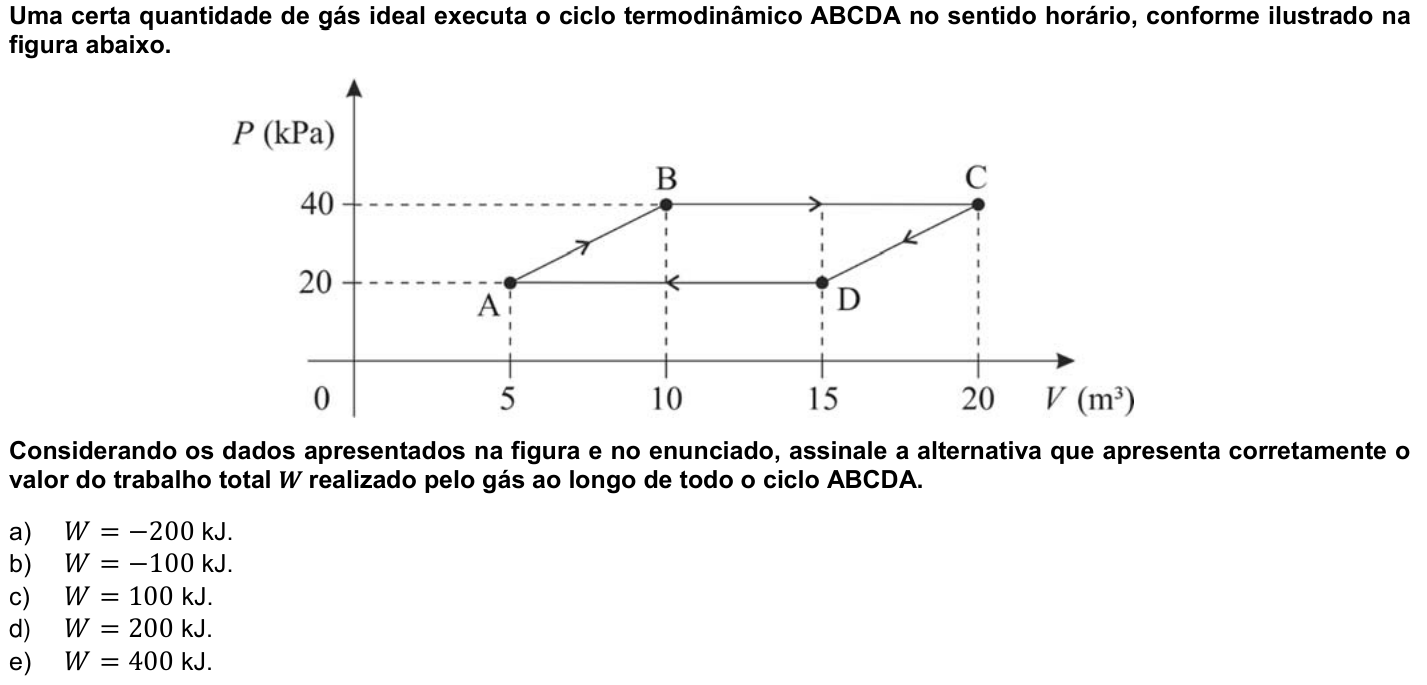 Questão 27 no caderno Fase única da UFPR 2022