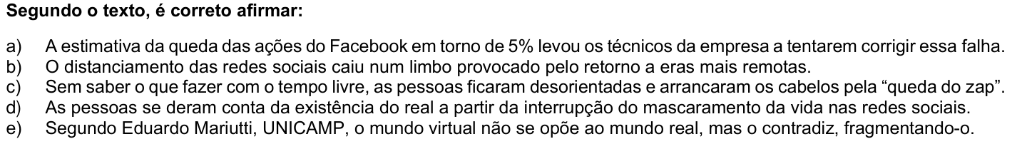 Questão 31 no caderno Fase única da UFPR 2022