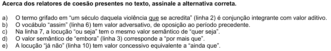 Questão 36 no caderno Fase única da UFPR 2022