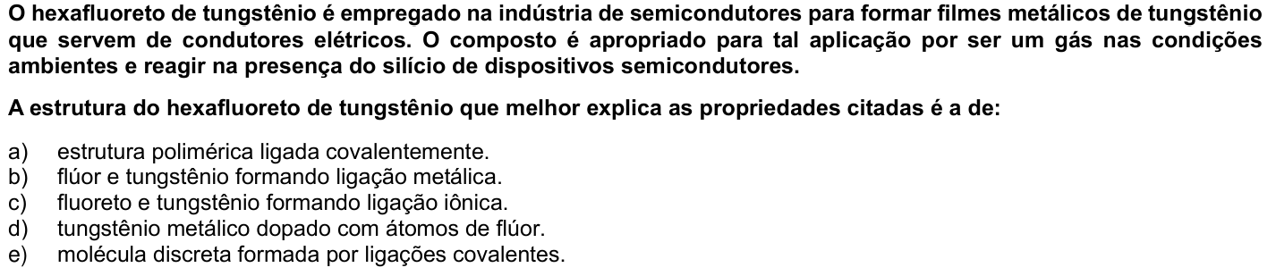 Questão 41 no caderno Fase única da UFPR 2022