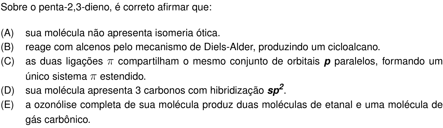Questão 35 no caderno Prova objetiva do IME 2027