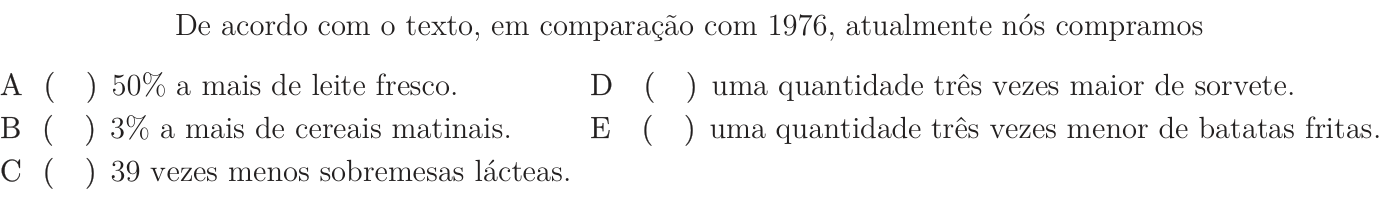 Questão 25 no caderno 1ª fase do ITA 2019