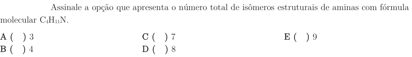 Questão 50 no caderno 1ª fase do ITA 2019