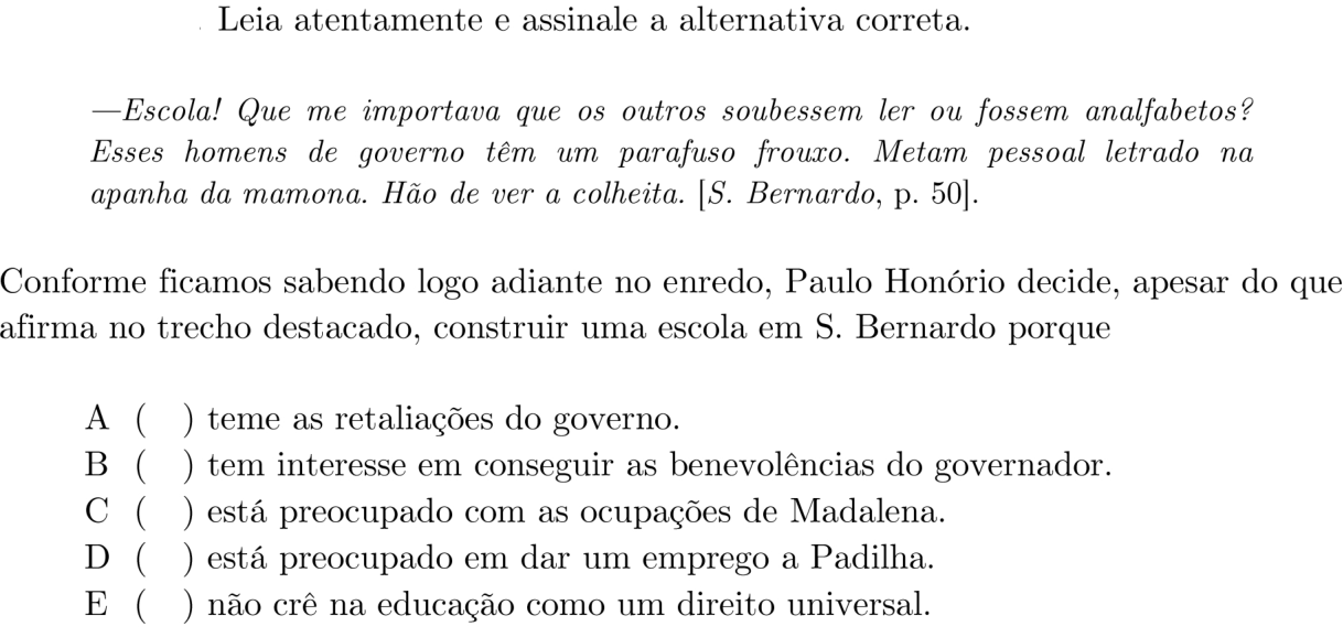 Questão 18 no caderno 1ª fase do ITA 2020