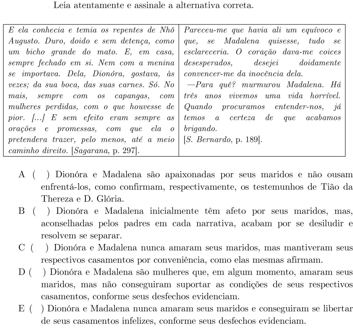 Questão 19 no caderno 1ª fase do ITA 2020