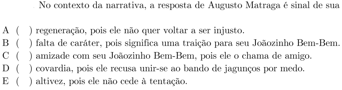 Questão 20 no caderno 1ª fase do ITA 2020