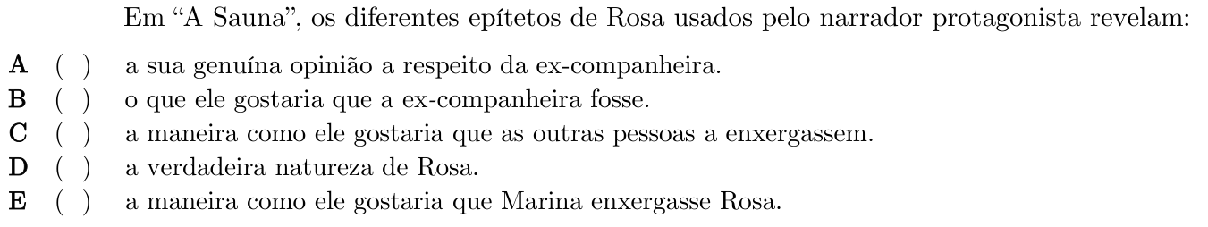 Questão 25 no caderno 1ª fase do ITA 2021
