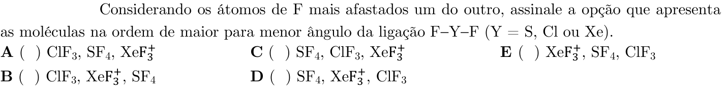 Questão 69 no caderno 1ª fase do ITA 2021