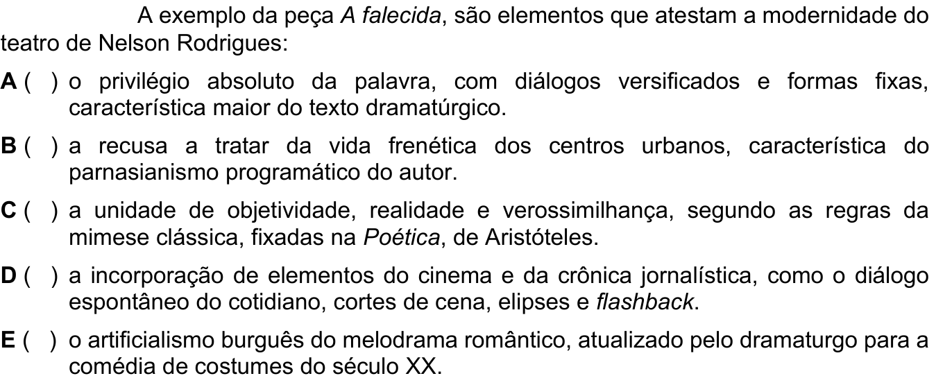 Questão 22 no caderno 1ª fase do ITA 2024