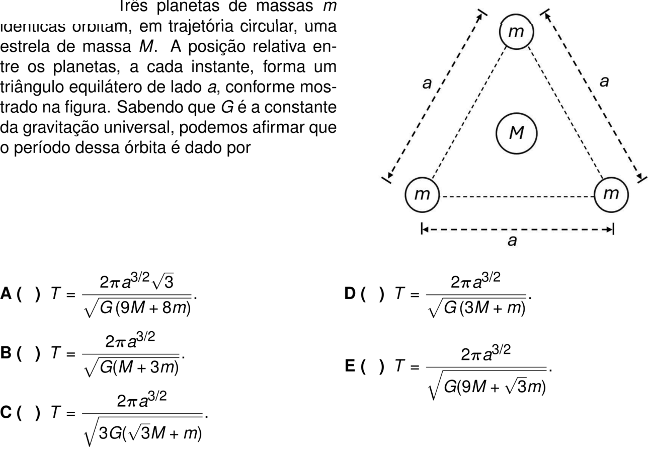 Questão 16 no caderno 1ª fase do ITA 2026
