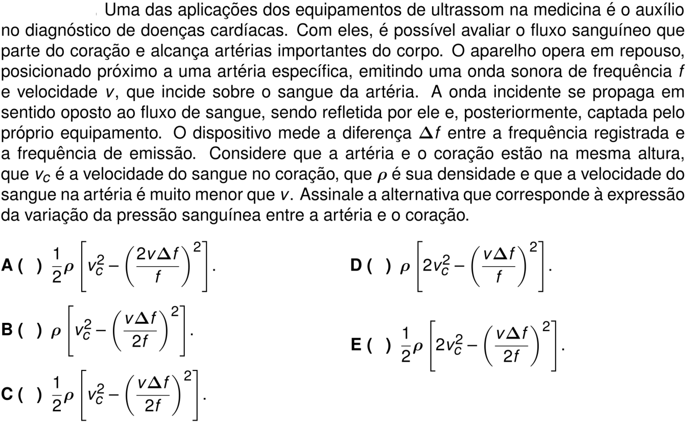 Questão 23 no caderno 1ª fase do ITA 2026