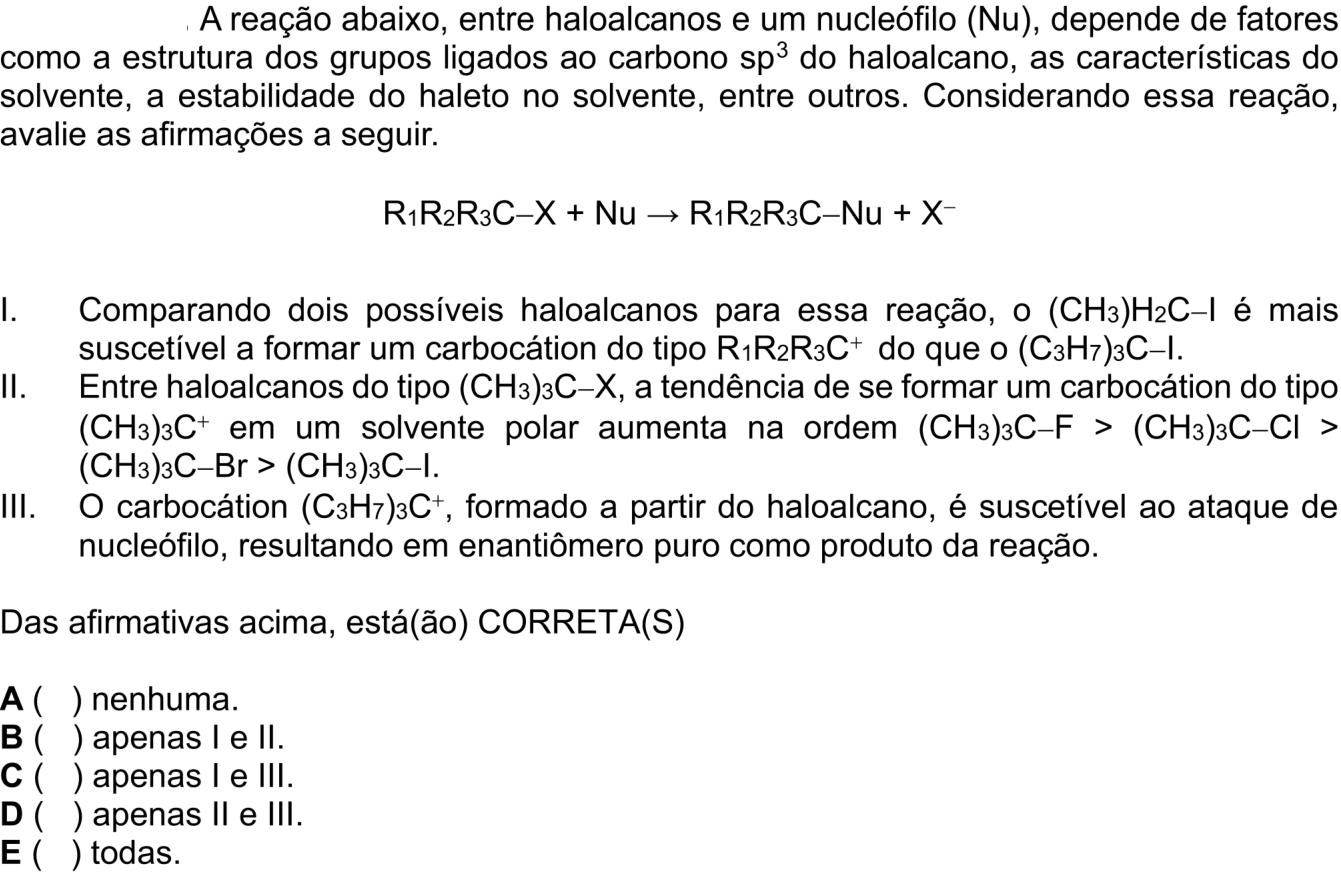 Questão 34 no caderno 1ª fase do ITA 2026