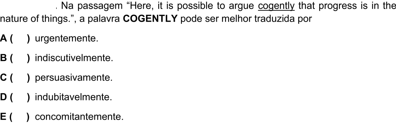 Questão 39 no caderno 1ª fase do ITA 2026