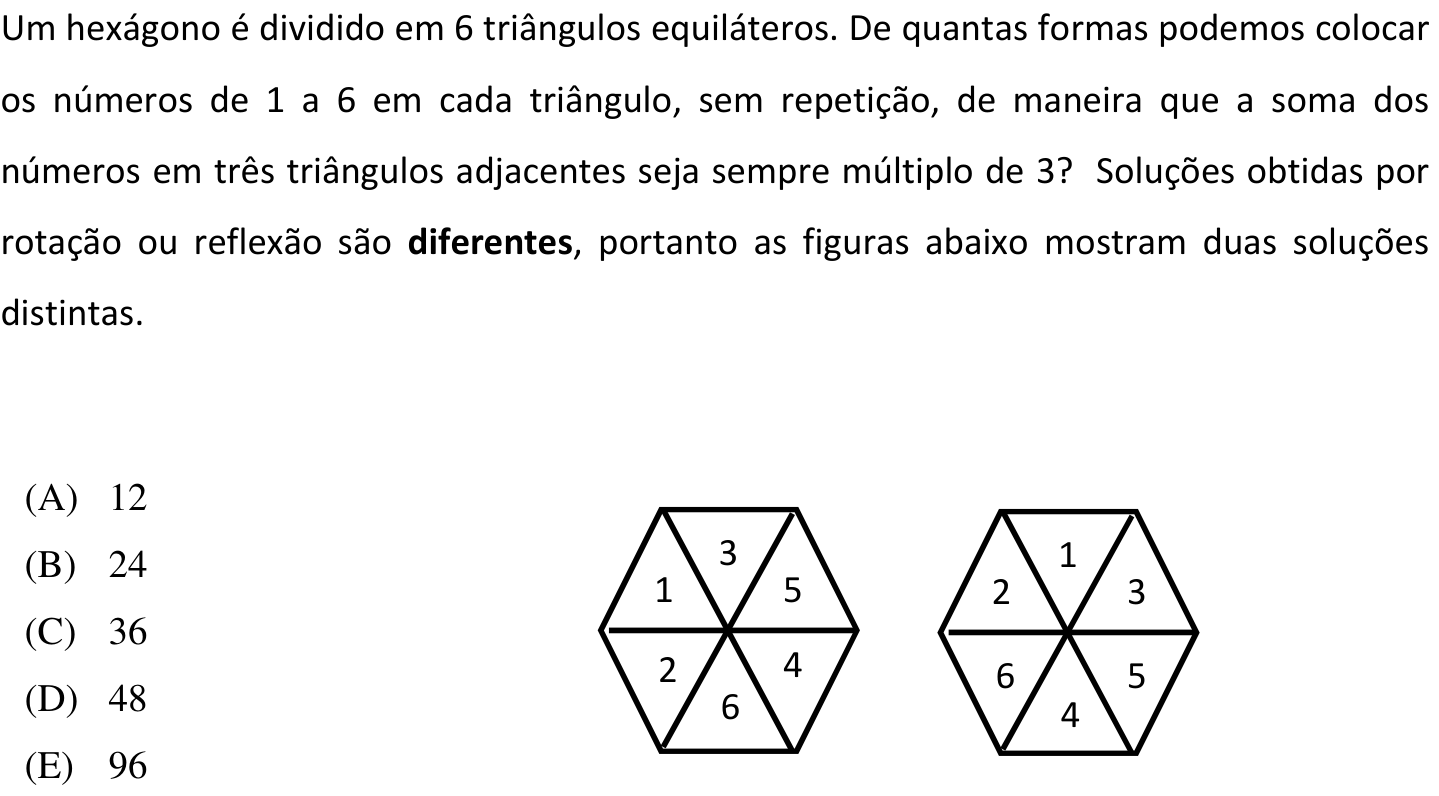 Questão 10 no caderno Prova objetiva do IME 2017