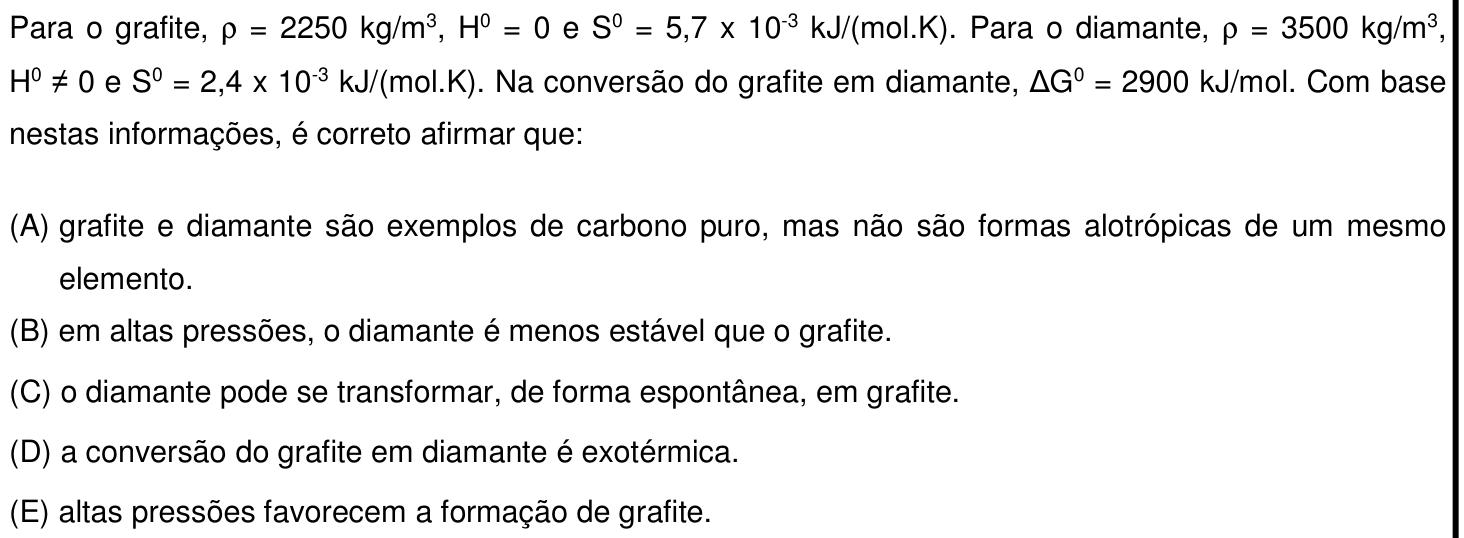 Questão 31 no caderno Prova objetiva do IME 2017
