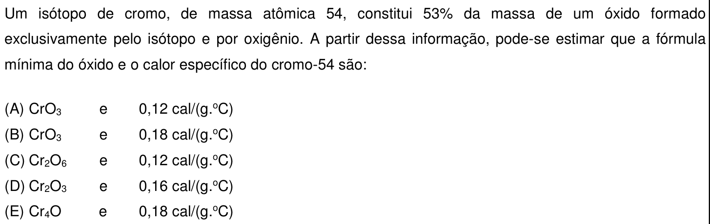 Questão 35 no caderno Prova objetiva do IME 2017