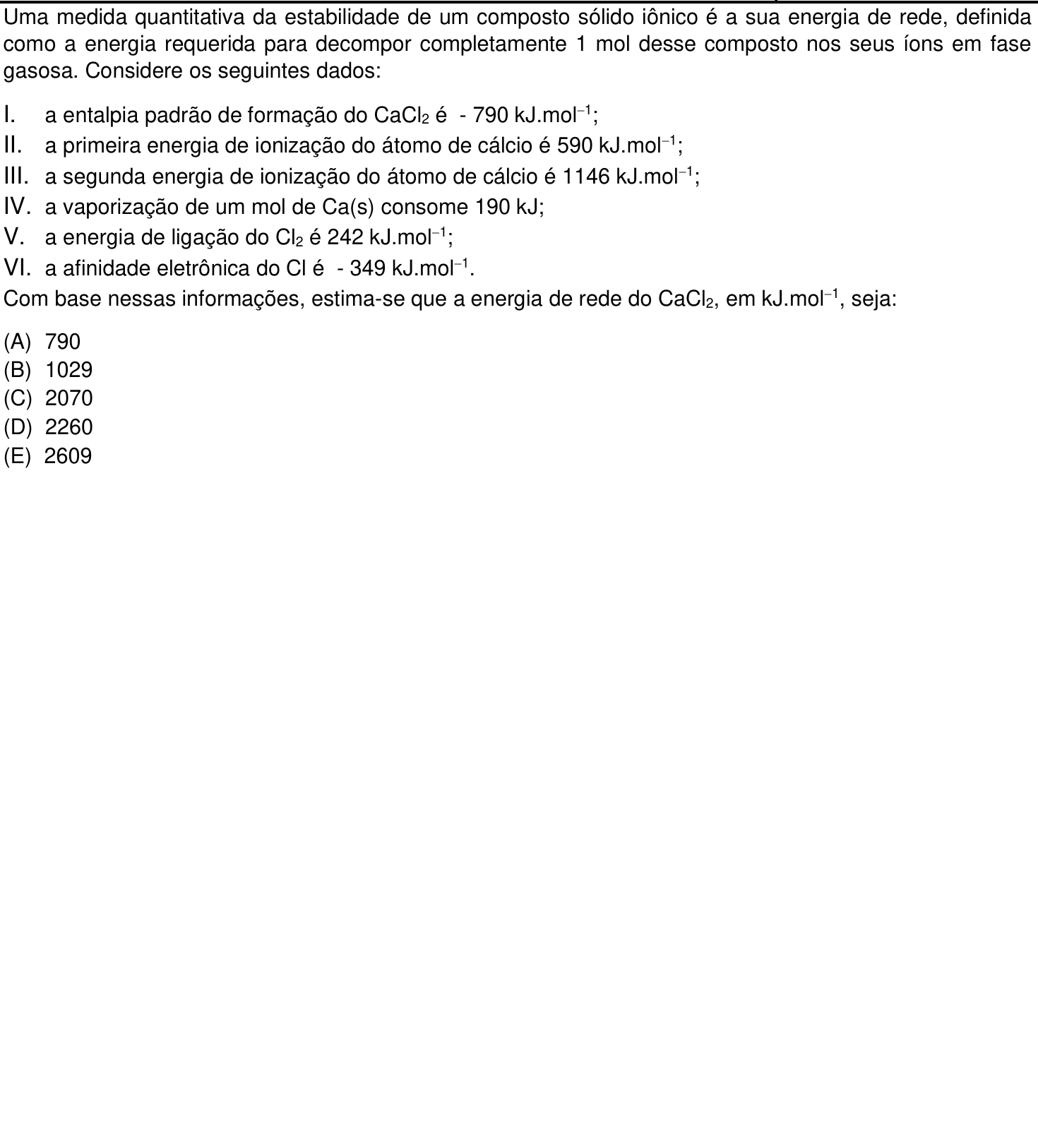 Questão 37 no caderno Prova objetiva do IME 2020