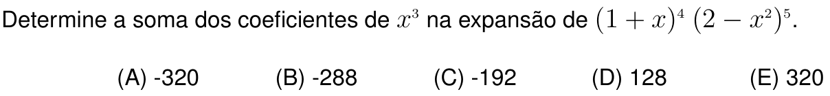 Questão 1 no caderno Prova objetiva do IME 2021