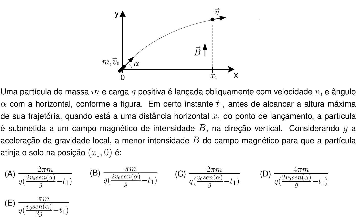 Questão 23 no caderno Prova objetiva do IME 2021