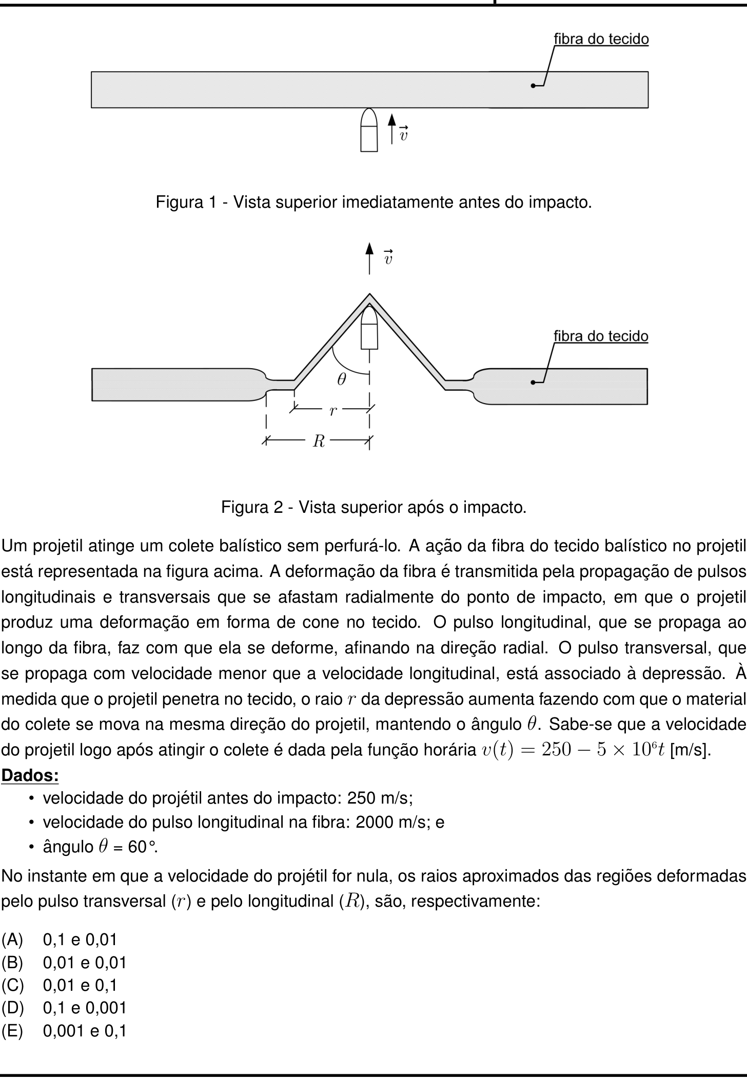 Questão 25 no caderno Prova objetiva do IME 2021