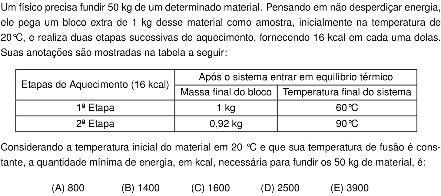 Questão 27 no caderno Prova objetiva do IME 2021