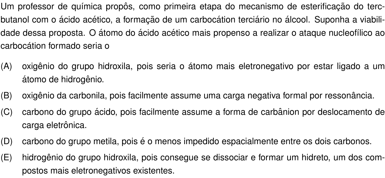 Questão 35 no caderno Prova objetiva do IME 2021