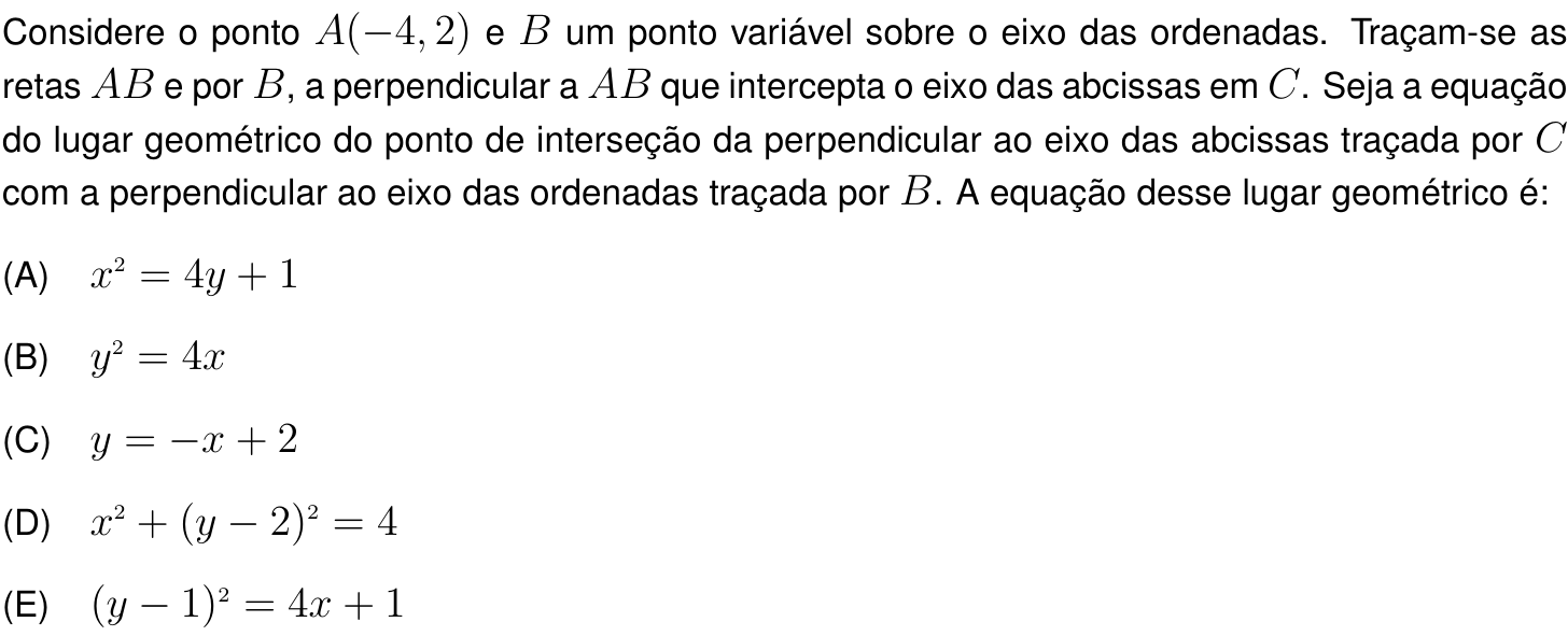 Questão 13 no caderno Prova objetiva do IME 2022