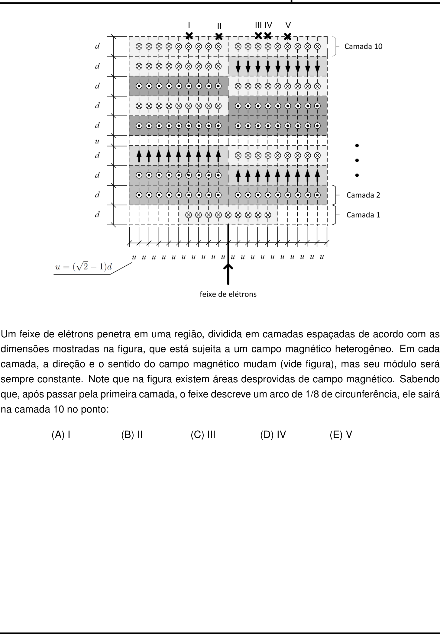 Questão 30 no caderno Prova objetiva do IME 2022