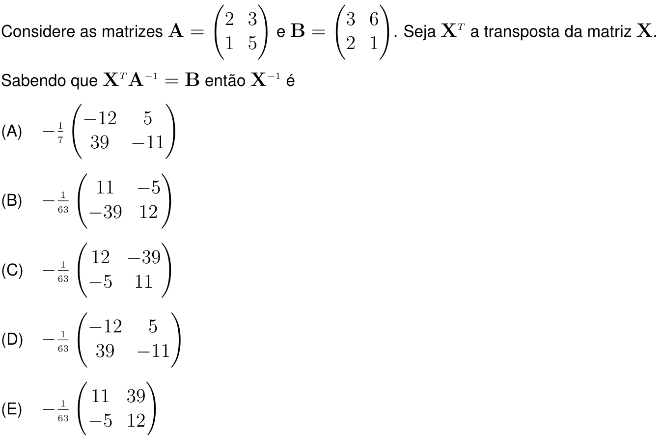 Questão 1 no caderno Prova objetiva do IME 2023