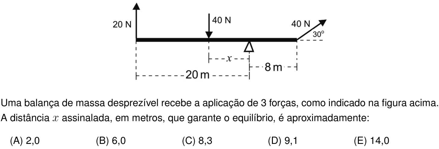 Questão 21 no caderno Prova objetiva do IME 2023