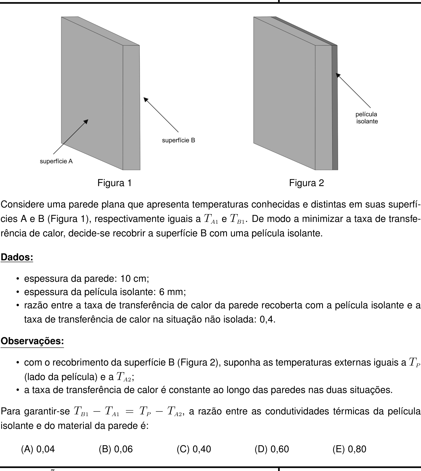 Questão 22 no caderno Prova objetiva do IME 2023
