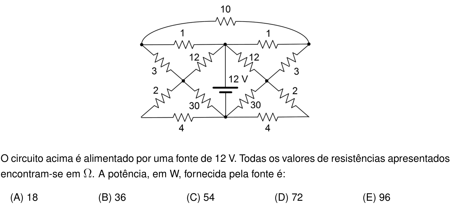 Questão 27 no caderno Prova objetiva do IME 2023