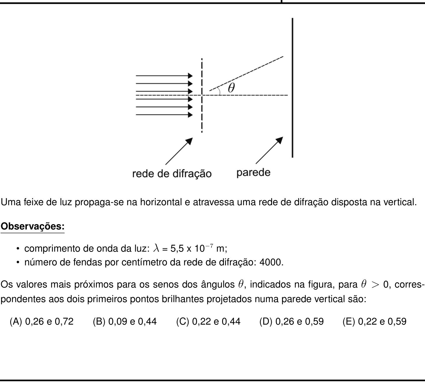Questão 28 no caderno Prova objetiva do IME 2023