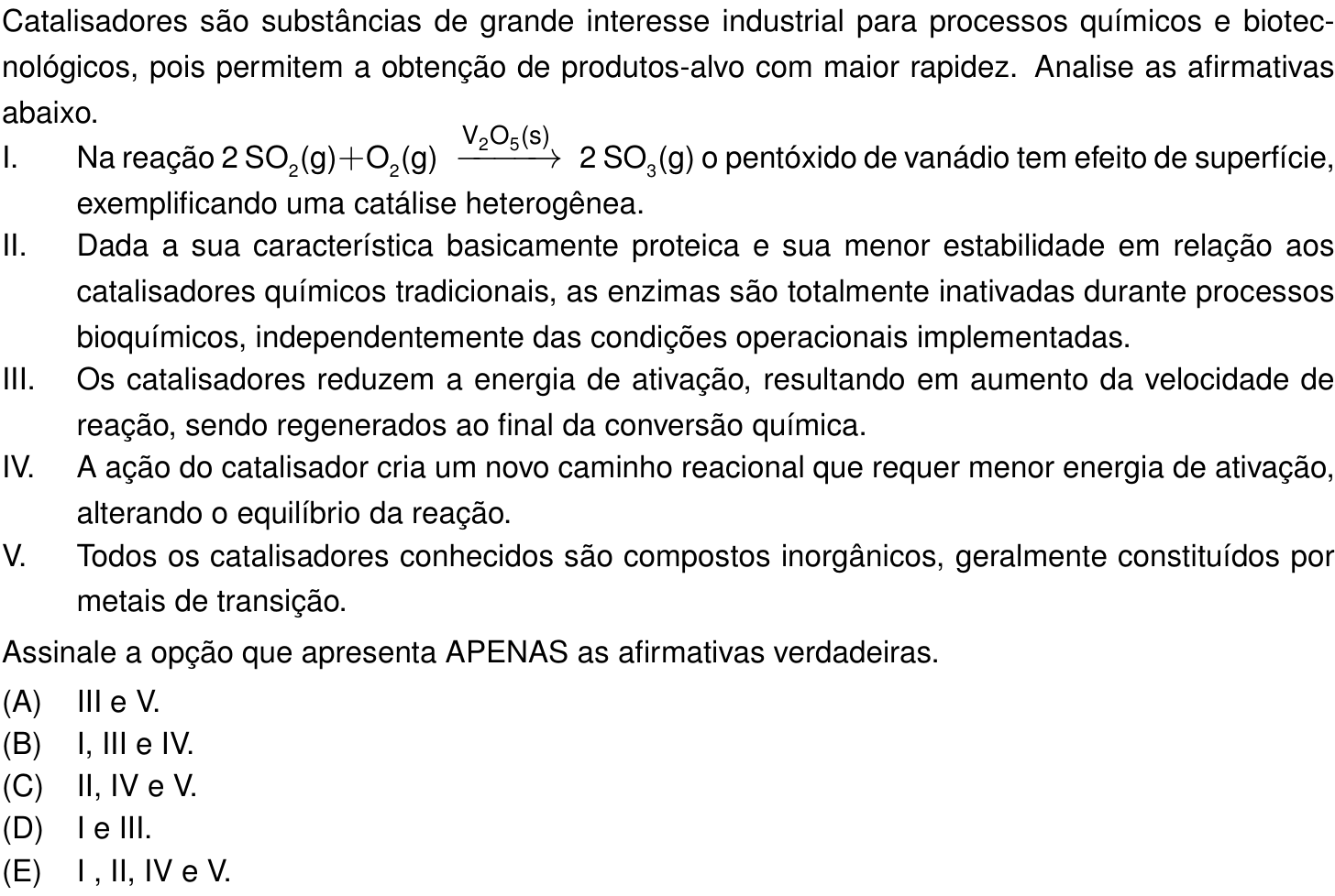 Questão 33 no caderno Prova objetiva do IME 2023