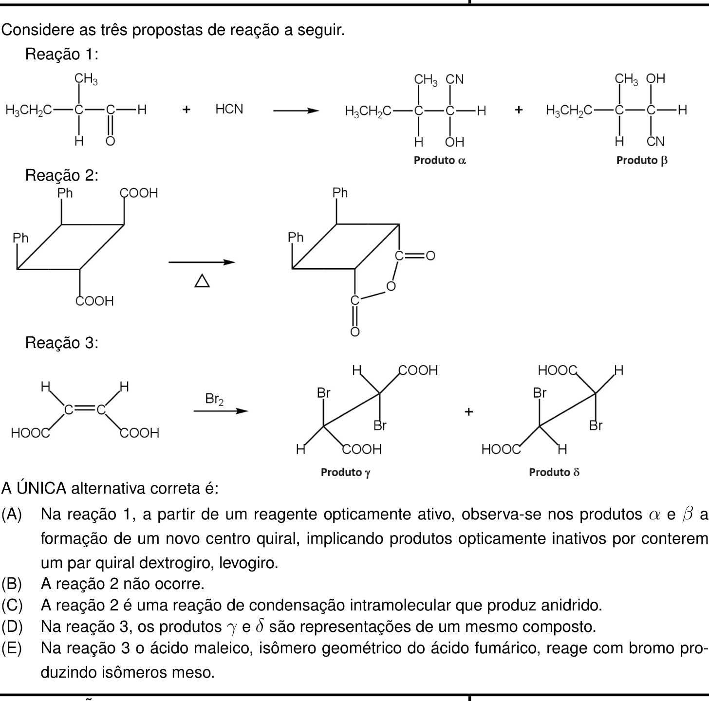 Questão 39 no caderno Prova objetiva do IME 2025