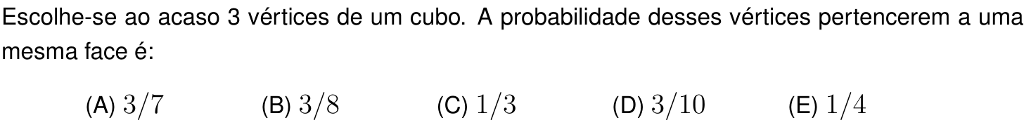 Questão 9 no caderno Prova objetiva do IME 2026