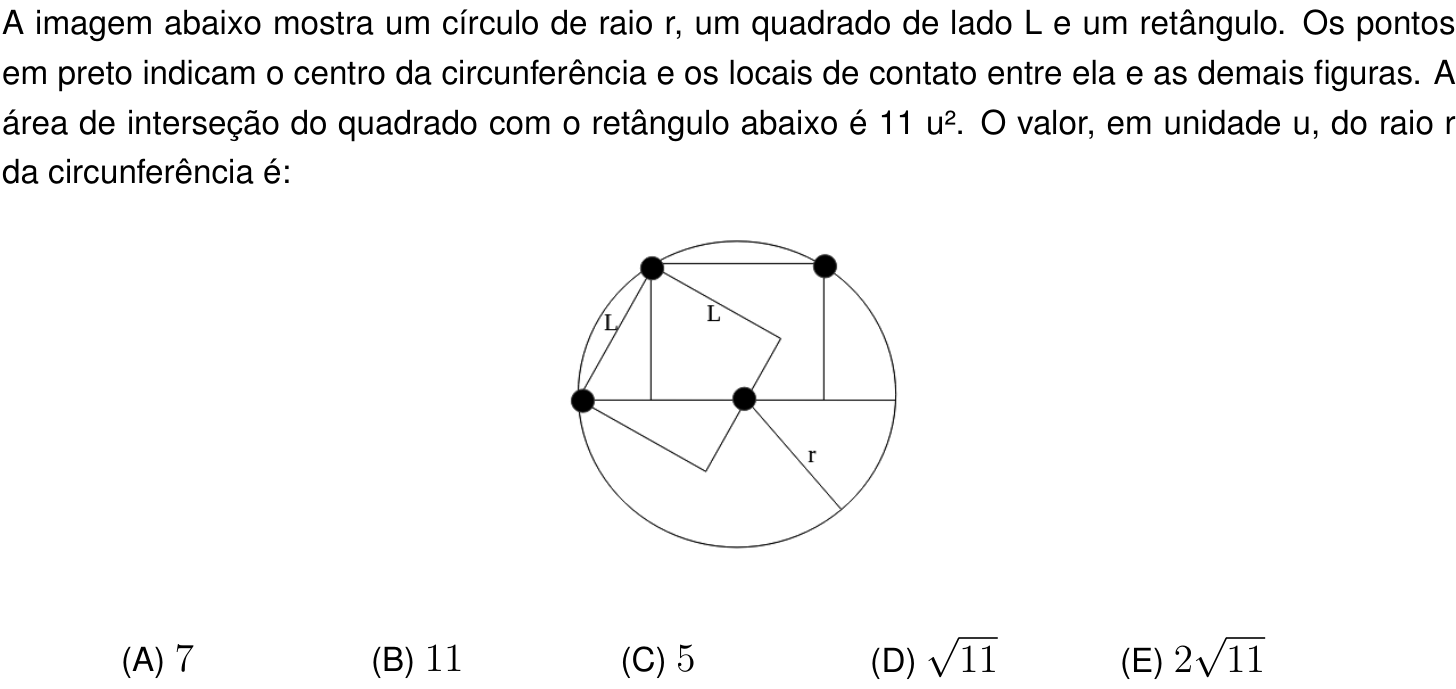 Questão 14 no caderno Prova objetiva do IME 2026