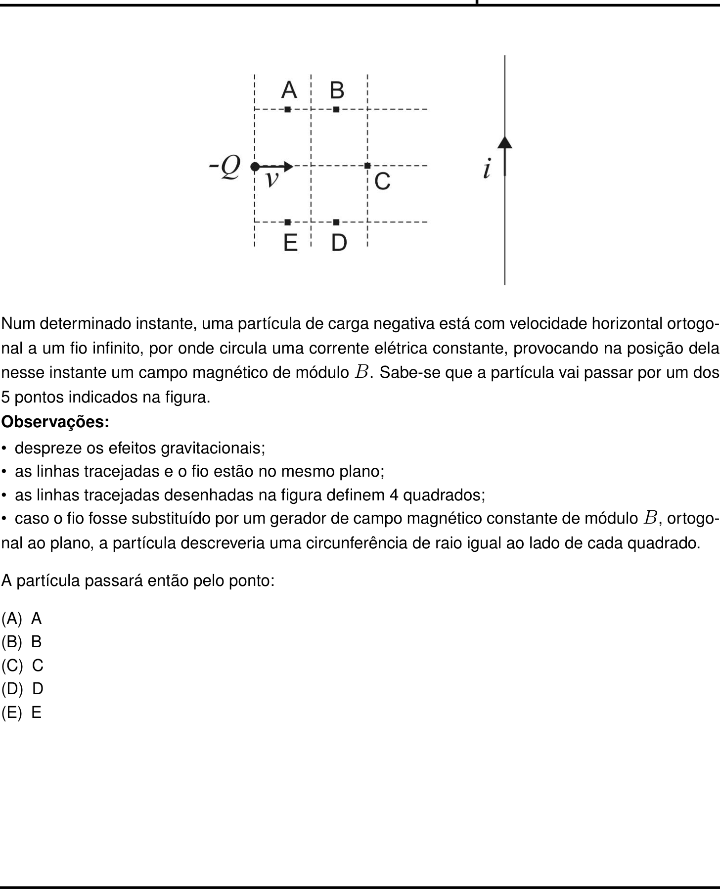 Questão 16 no caderno Prova objetiva do IME 2026