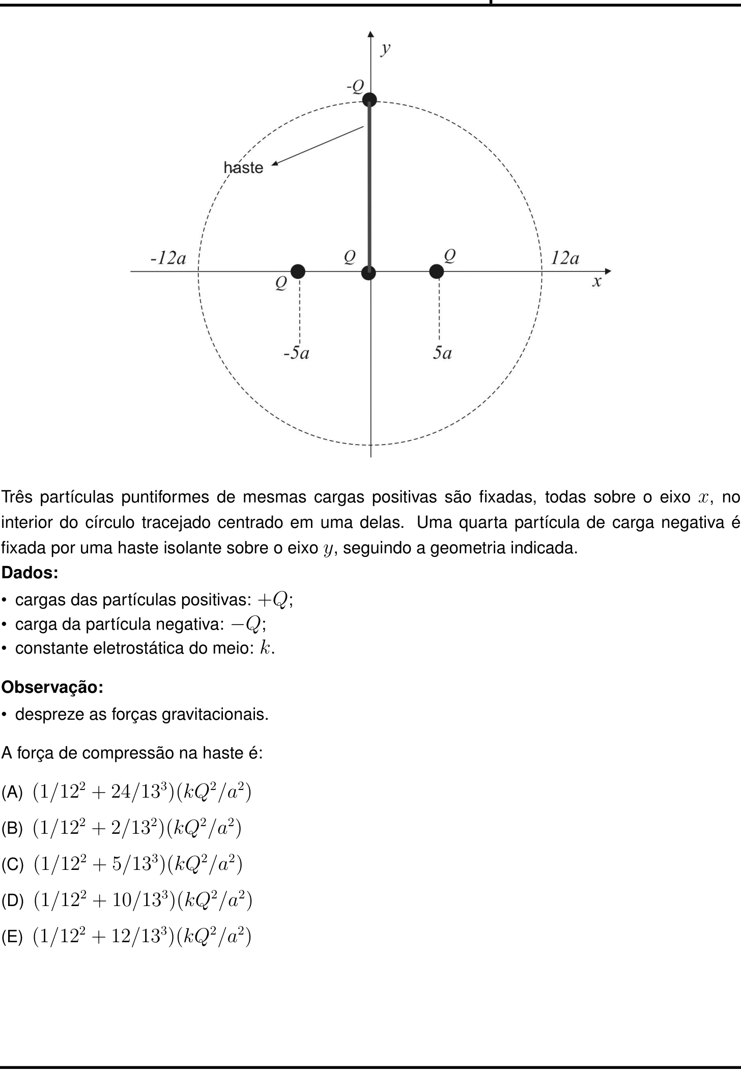 Questão 19 no caderno Prova objetiva do IME 2026