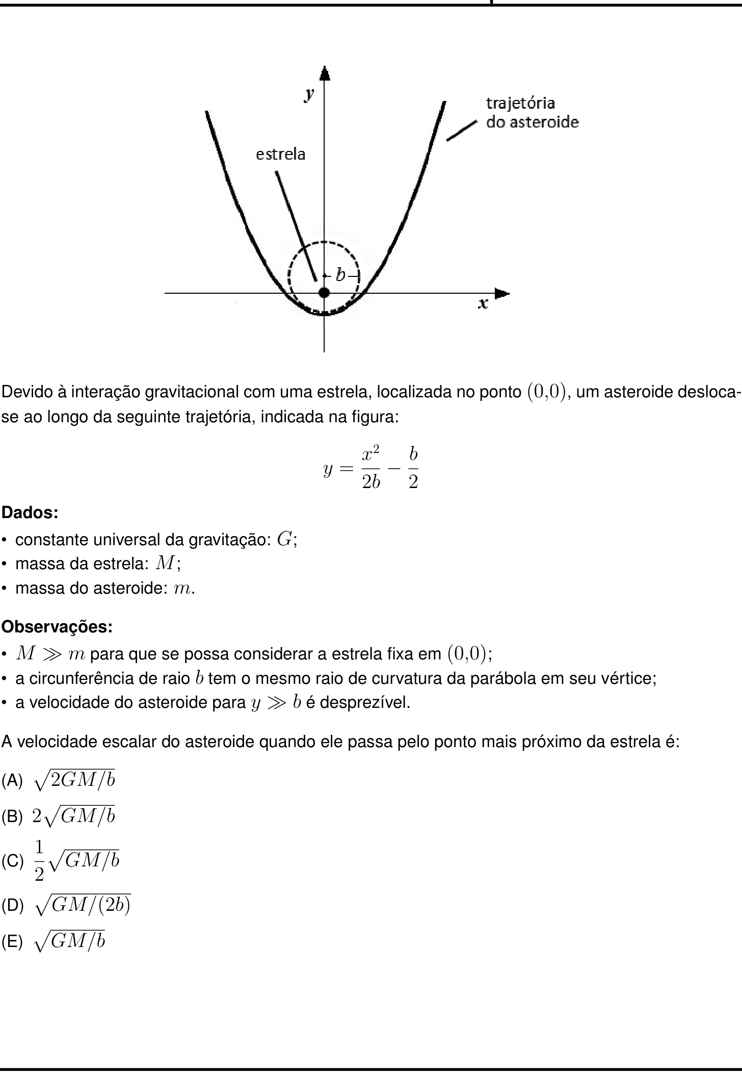 Questão 20 no caderno Prova objetiva do IME 2026