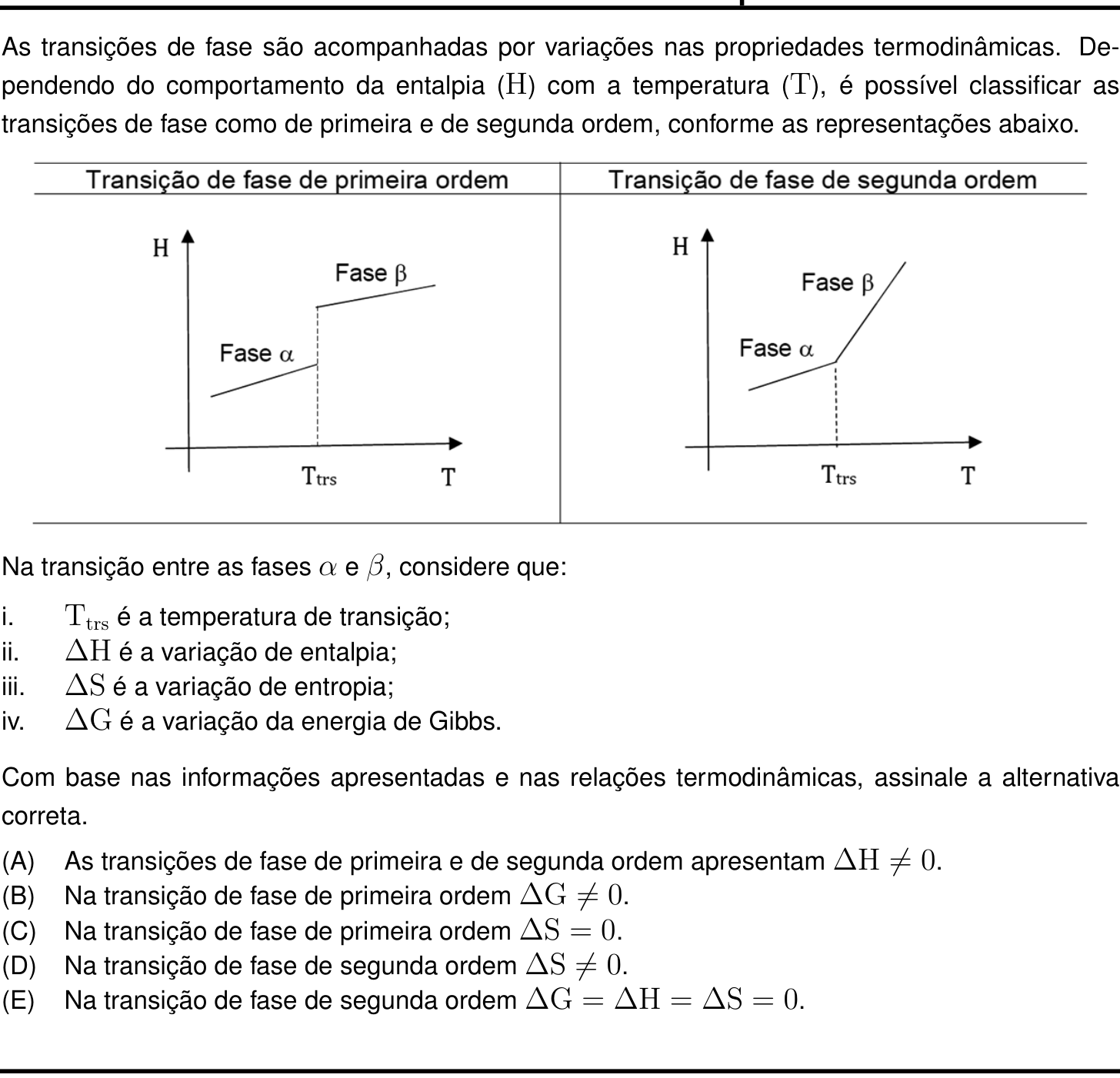 Questão 32 no caderno Prova objetiva do IME 2026