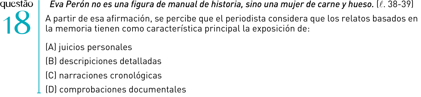 Questão 18 no caderno 1º Exame de Qualificação da UERJ 2012
