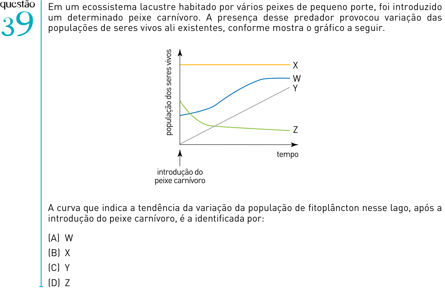 Questão 39 no caderno 2º Exame de Qualificação da UERJ 2012